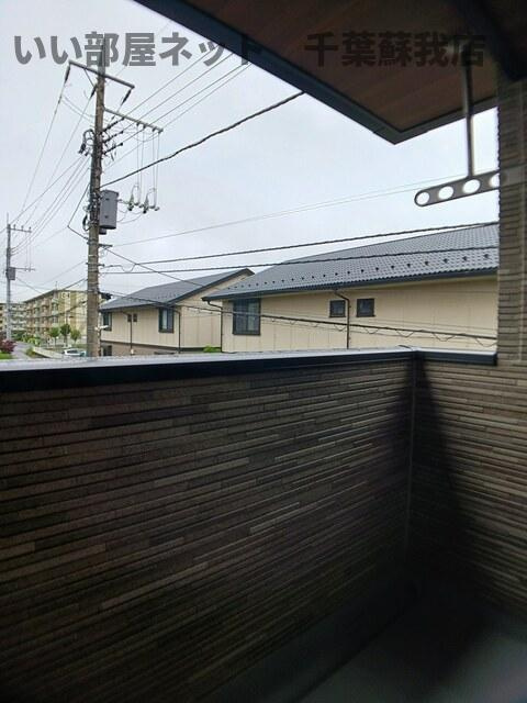 アネックスのバルコニー|開放的で明るい空間を演出してくれるバルコニーです