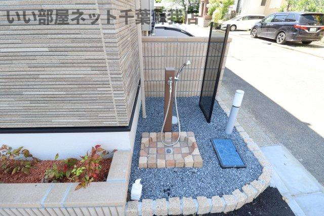 アネックスのエントランス|ペットの足洗い場