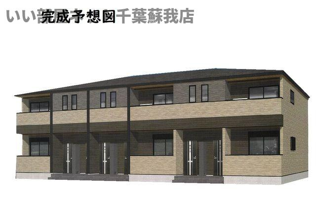 アネックスの外観パース|外観パースです