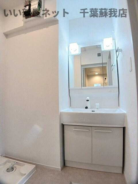 アネックスの洗面所|使いやすい洗面所です