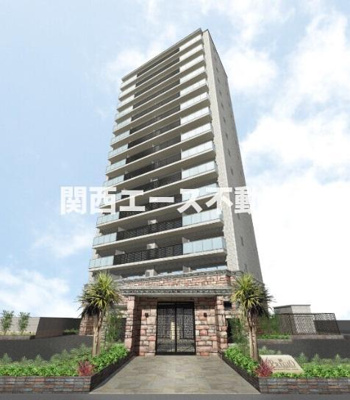 【外観】 | プレジオ森河内ASIAN | 外観パース