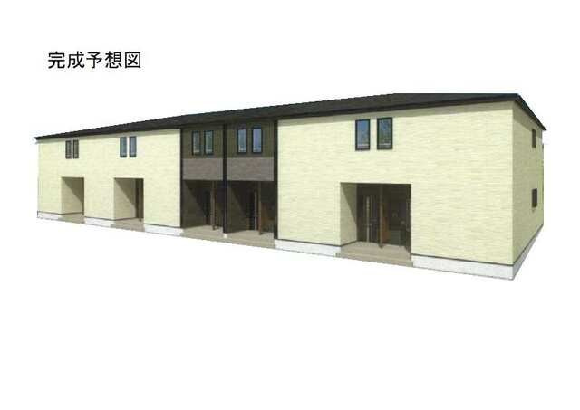 （仮称）中田アパートＢ棟の外観