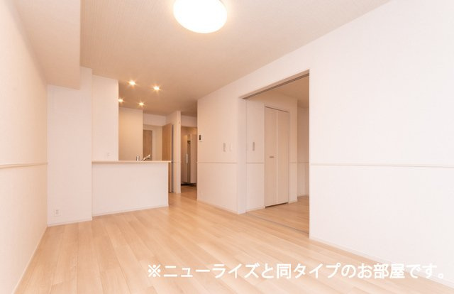 （仮称）中田アパートＢ棟の居間・リビング