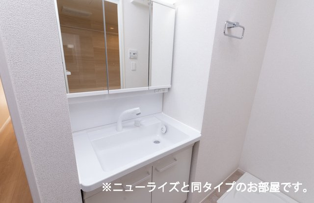 （仮称）中田アパートＢ棟の洗面所