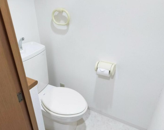 大阪市中央区上町１丁目の賃貸マンションのトイレ
