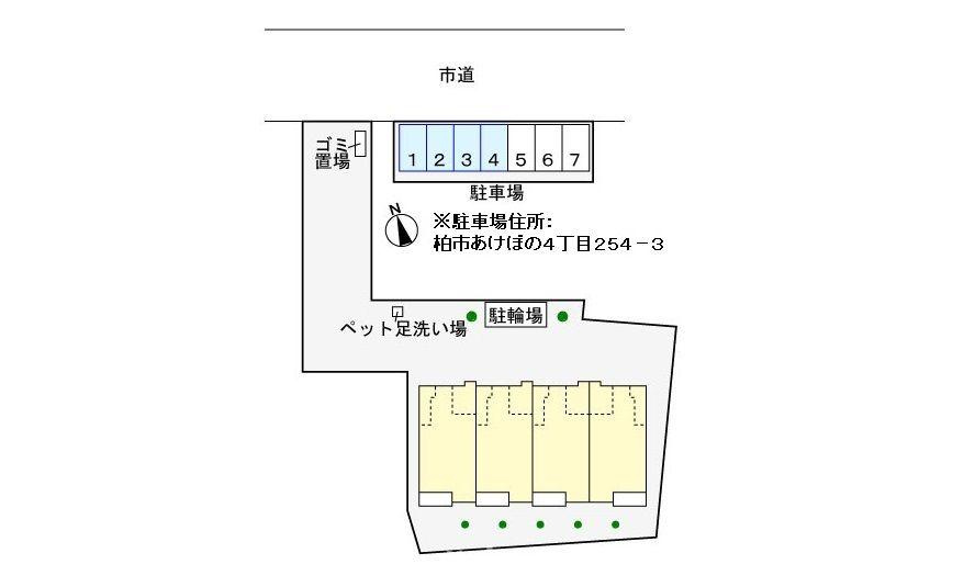 やまと．Ｍの区画図