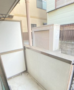 メゾン・トパーズのバルコニー