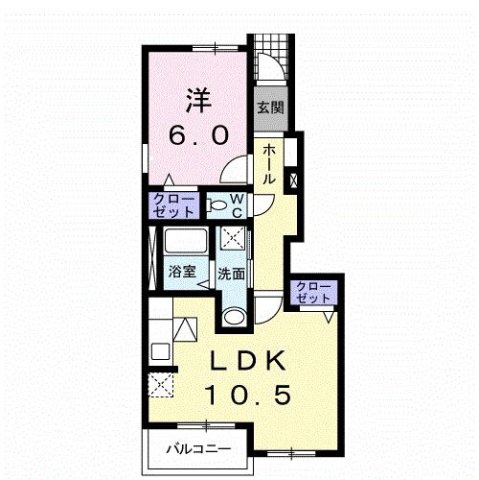 パークハイツ尾島の間取り