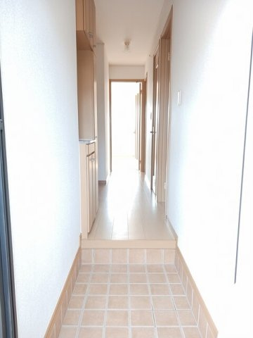 パークハイツ尾島の玄関