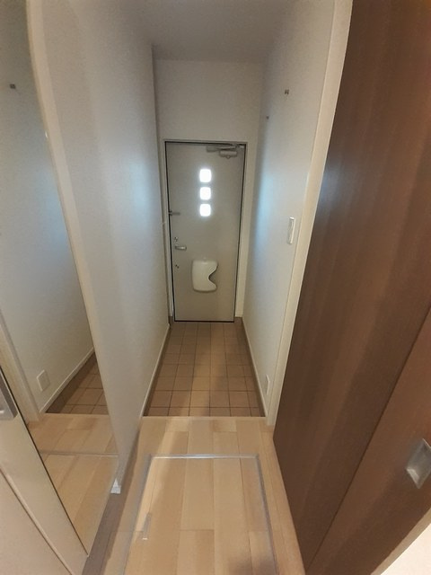 ファミールタウンⅡの玄関