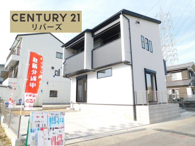 名古屋市西区比良４丁目の新築一戸建の外観|◇限定１棟◇　　新価格！！いつでも見学出来ます♪（お問合せ当日、平日、水曜、夜間でもＯＫ）　開放的な北東角地！　敷地３７．５１坪！　駐車並列２台ＯＫ　長期優良住宅！　制震ダンパー搭載！　BELS対応！