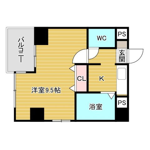 江坂OMパレスの間取り