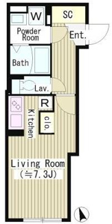 【間取り】 | ルオーレ恵比寿 | ルオーレ恵比寿