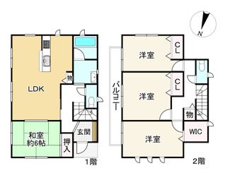 【間取り】 | 近江八幡市緑町４丁目