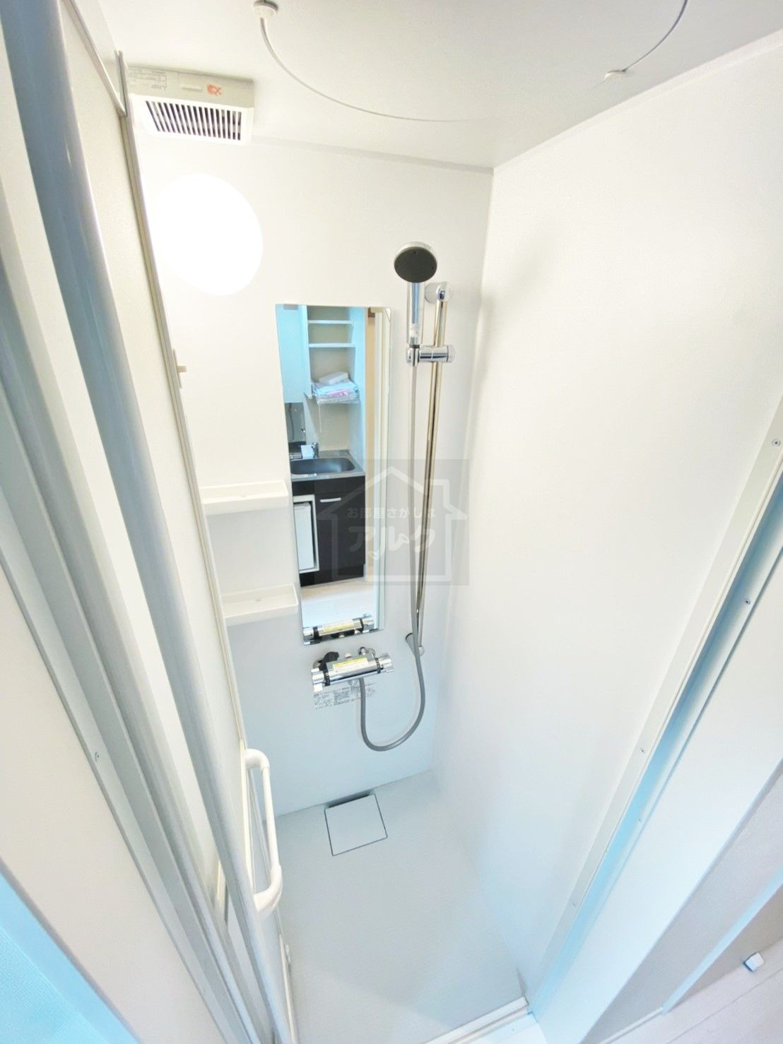 北区志茂１丁目のアパートのシャワールーム