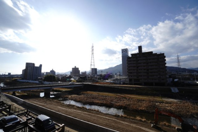 【展望】 | 【上質リノベ】ダイアパレスリバーコート古市 | 現地（2026年1月27日14：00頃）撮影
