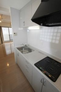 シャンブリーズ三越前のキッチン