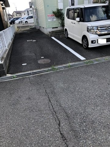 グリーンフェアの駐車場