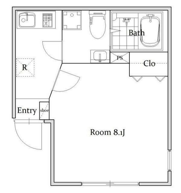 VILLE NEUVE清澄白河の間取り