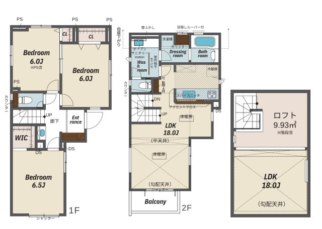 足立区佐野2丁目の間取り