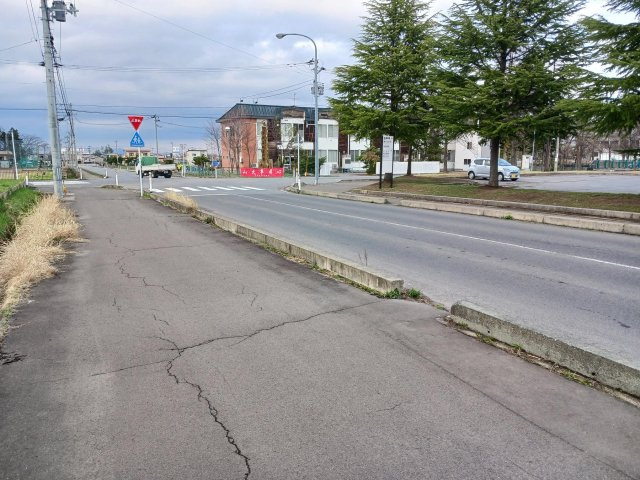 【前面道路含む現地写真】