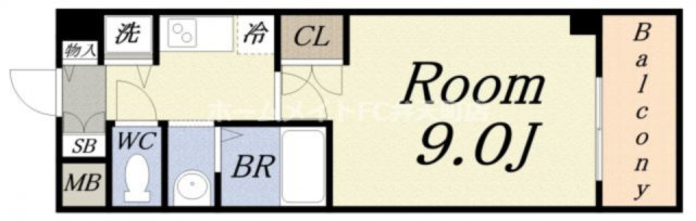 【間取り】 | プロシード弁天町