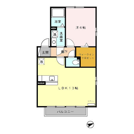 クローバーの間取り
