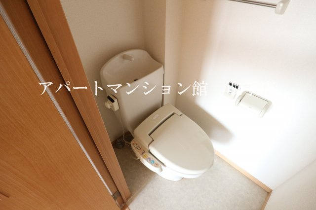 クローバーのトイレ