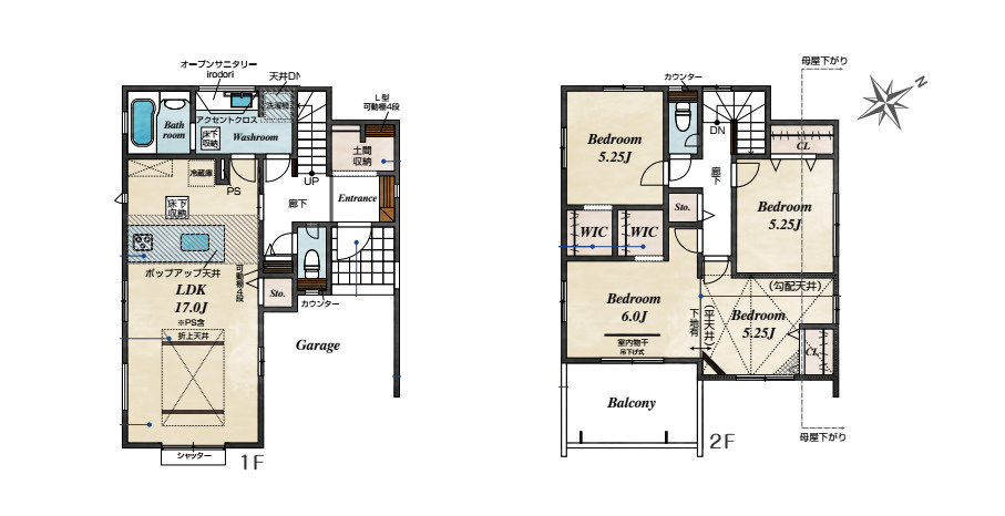 蓮田市馬込2丁目　新築一戸建て　ブルーミングガーデン　01
