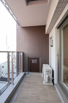 【バルコニー】 | アーバンプレミア秋葉原 | ※写真は同タイプ住戸です。