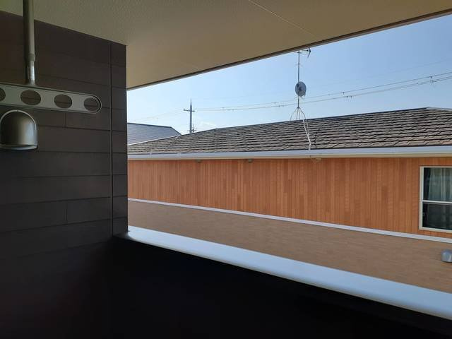 ショコラ　ベルのバルコニー