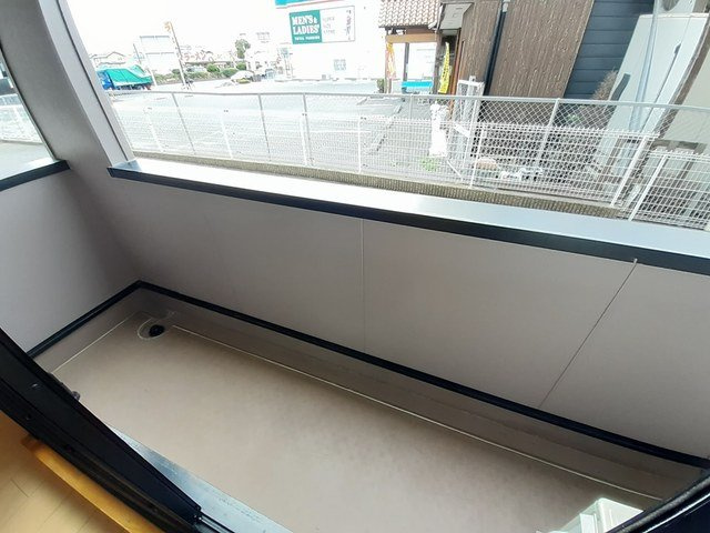 ウエスビューのバルコニー