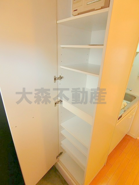 ベルザ平和島の玄関|玄関収納