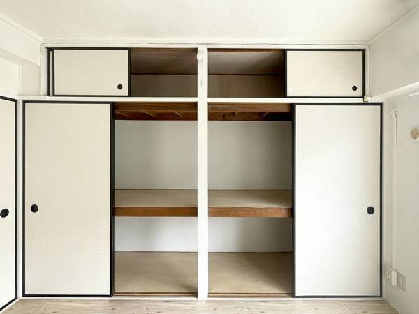 ビレッジハウス岩倉Ⅰ4号棟の収納|ビレッジハウスの同一物件・同一タイプの間取りの写真です