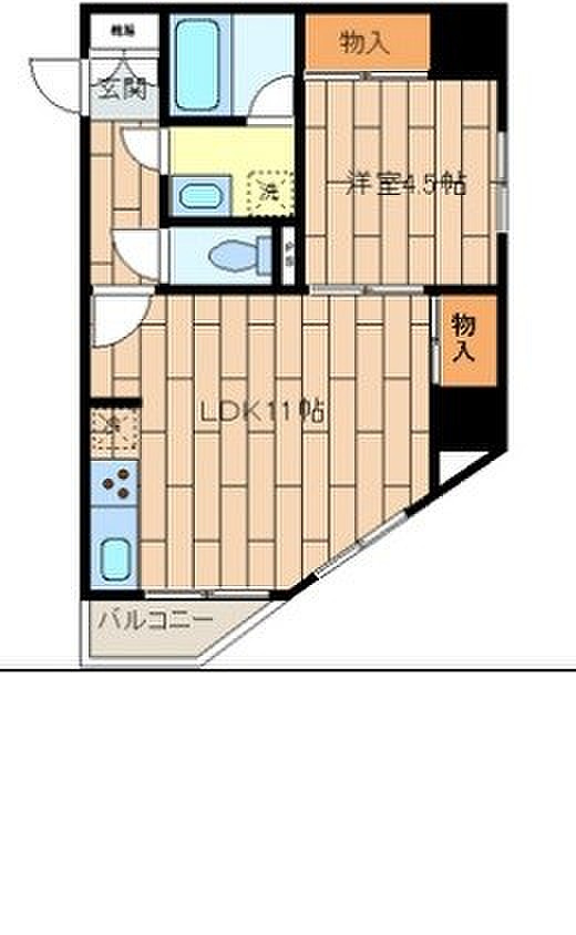 ＡＲＴＥＲＥ東日本橋の間取り