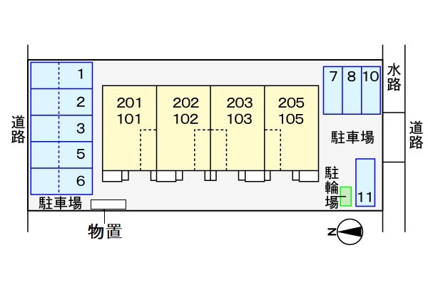 ＥＳＳＥＸ　ＨＯＵＳＥの区画図
