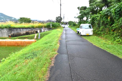 【前面道路含む現地写真】 | 霧島市隼人町野久美田
