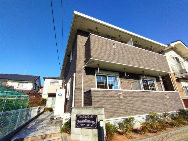 岡崎市上六名４丁目のアパートの外観