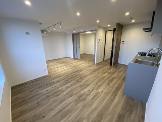 所沢コーポラスA棟の居間・リビング