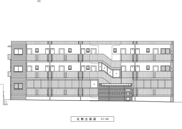 MARINE ROAD（マリンロード）の外観|北側立面