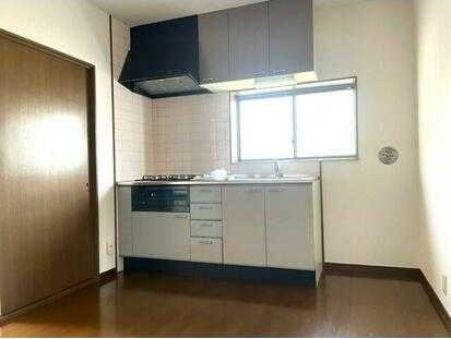 東村山市秋津町３丁目のアパートのキッチン