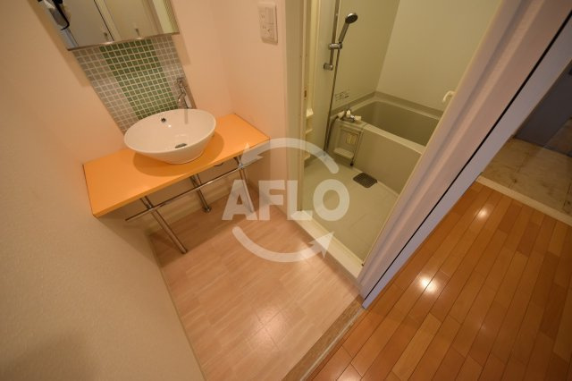 セイワパレス大手通の洗面所|セイワパレス大手通　洗面脱衣所