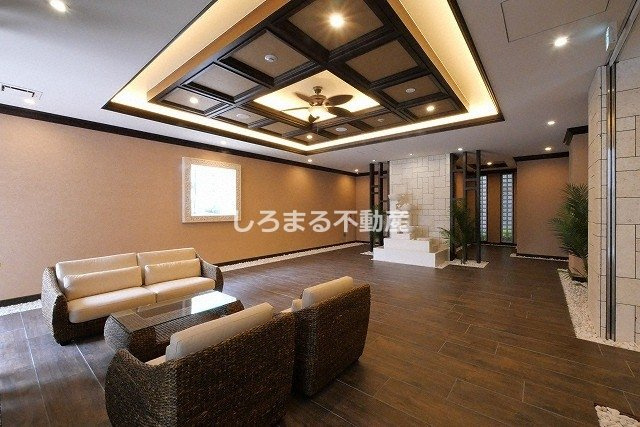 プレジオ難波のロビー