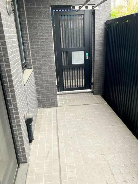 インプレストコア神楽坂のバルコニー