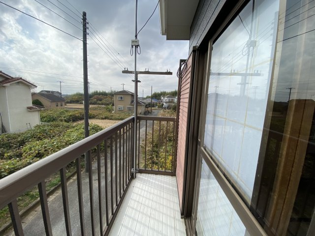 横芝光町木戸中古戸建のバルコニー