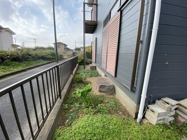 横芝光町木戸中古戸建の庭