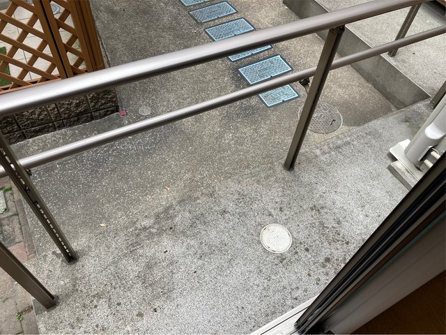 メゾン桐のバルコニー