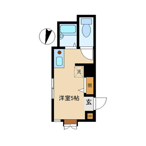 【間取り】 | シャルム北新宿