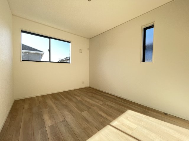 新築戸建・建売　足利市今福町第1　三重小・第一中の前面道路含む現地写真