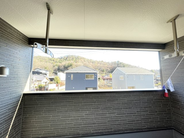 新築戸建・建売　足利市今福町第1　三重小・第一中のバルコニー